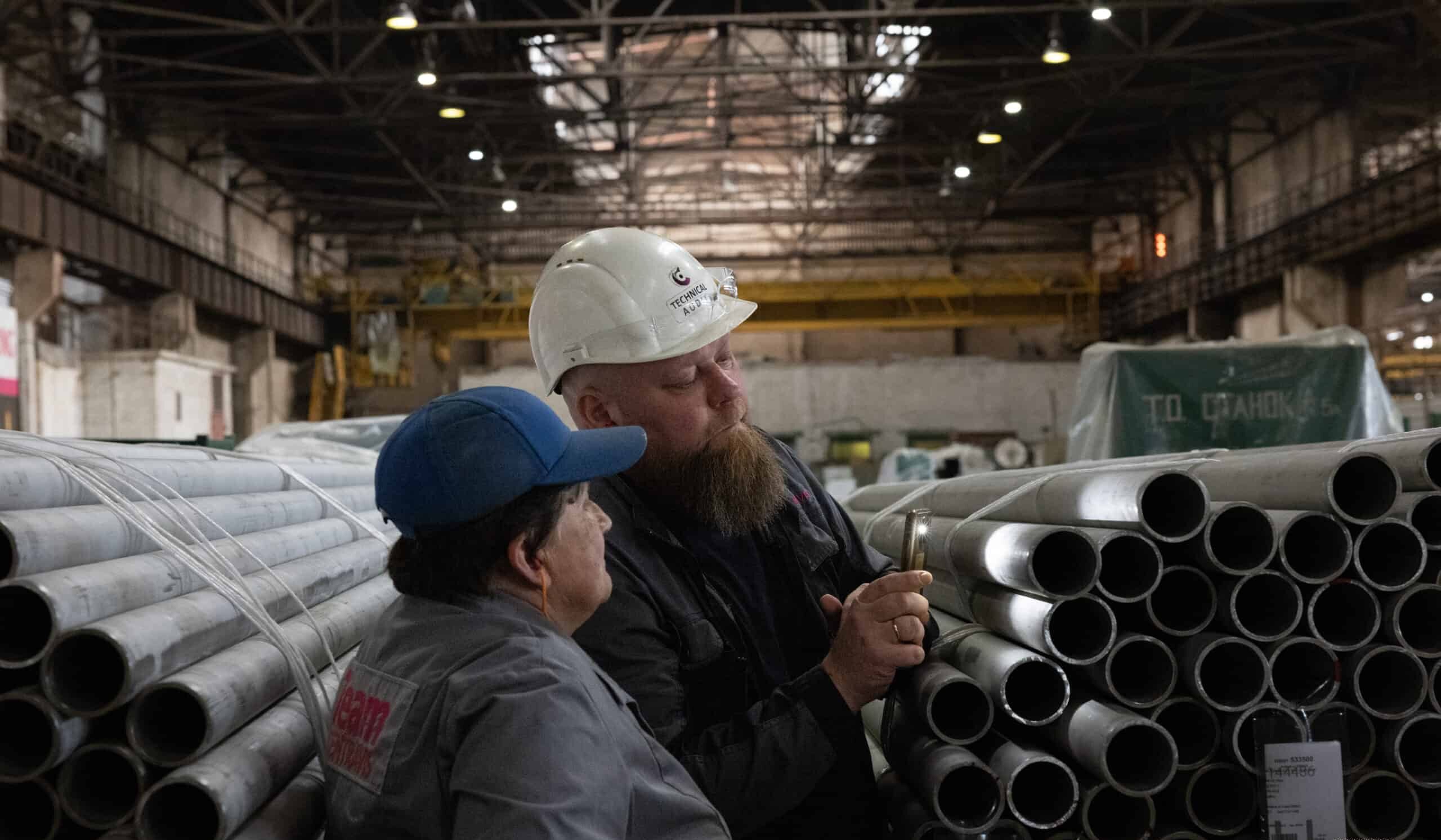 Frontline Nikopol Pipe Plant as an overlooked symbol of resilience