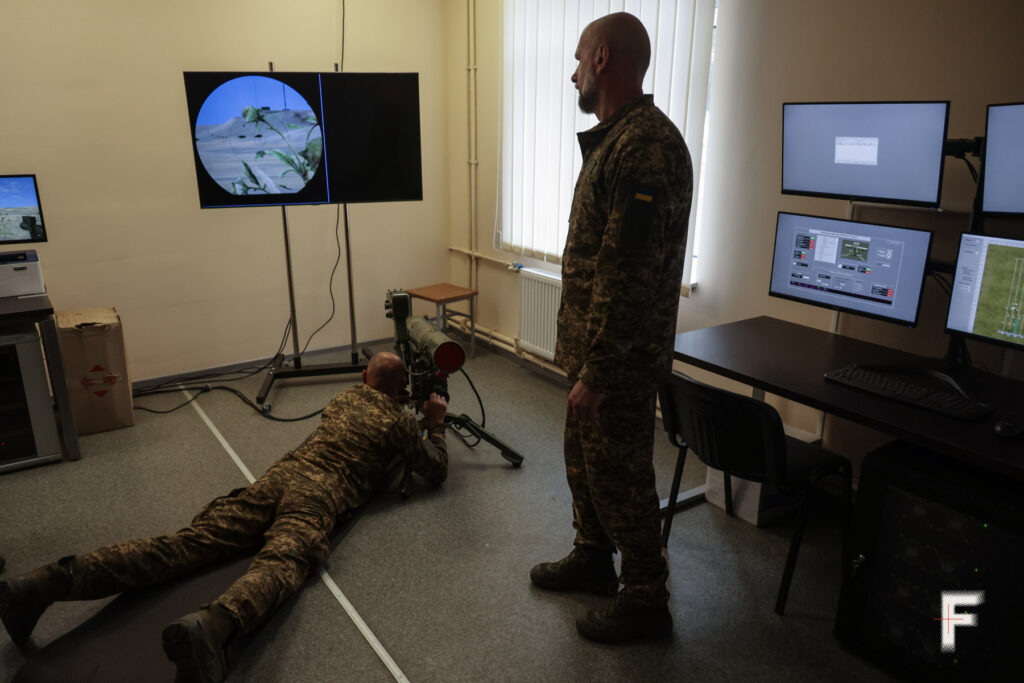 Віртуальне тренування пострілу з ПТРК «Фагот»