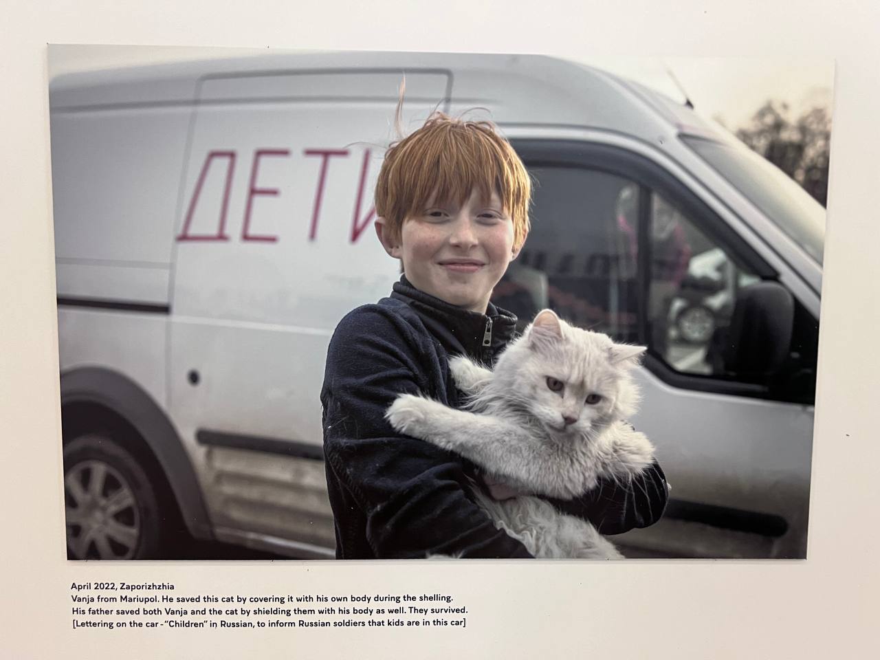 Andriy Dubchak’s photo exhibition at the World Media Congress in Copenhagen